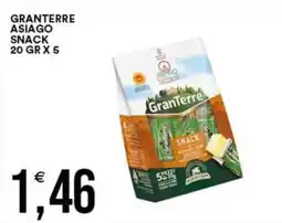 Vantaggio Cash&Carry GranTerre Asiago Snack offerta