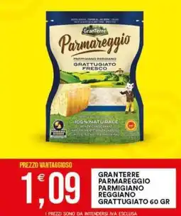 Vantaggio Cash&Carry Granterre Parmareggio Parmigiano Reggiano Grattugiato offerta