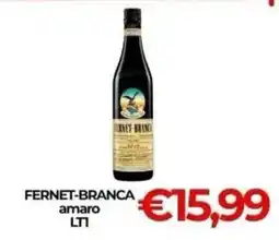 Supermercati Pasquale Prisco Fernet-Branca amaro offerta