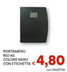 Vivo Supermercati Portamenù Rio A5 offerta