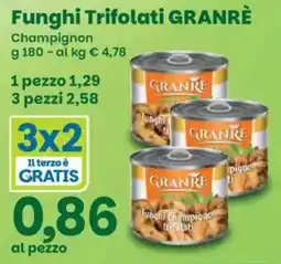 Prix Quality Funghi Trifolati GRANRÈ offerta