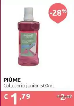 PiùMe Piùme collutorio junior offerta