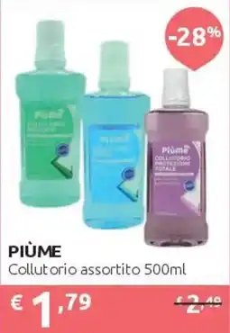 PiùMe Piùme Collutorio assortito offerta