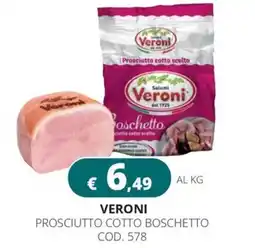 Altasfera Veroni Prosciutto Cotto Boschetto offerta
