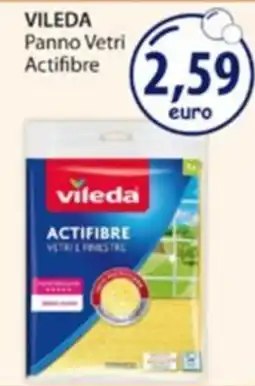 Acqua & Sapone Vileda Panno Vetri Actifibre offerta