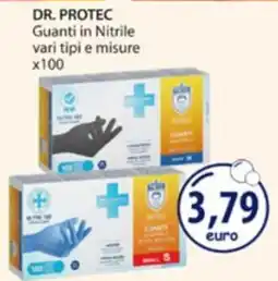 Acqua & Sapone Dr. Protec guanti in nitrile offerta