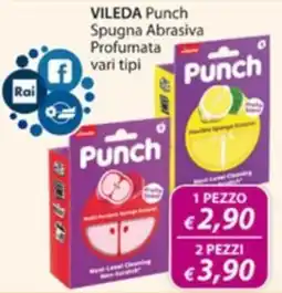 Acqua & Sapone Vileda Punch Spugna Abrasiva Profumata offerta