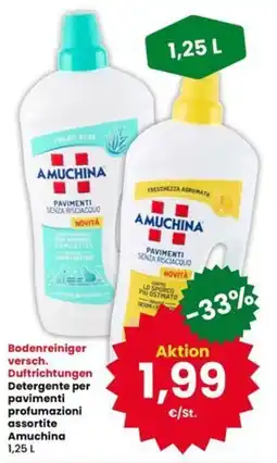 Interspar Detergente per pavimenti profumazioni assortite Amuchina offerta