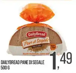 Cash pro DailyBread Pane di Segale offerta