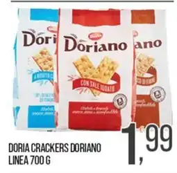 Cash pro Doria Crackers Doriano offerta