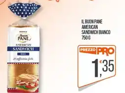 Cash pro Il Buon Pane American Sandwich Bianco offerta