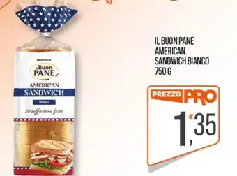 Cash pro Il Buon Pane American Sandwich Bianco offerta