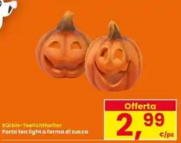 Interspar Porta tea light a forma di zucca offerta