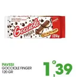 Rosa Cash Pavesi Gocciolè Finger offerta