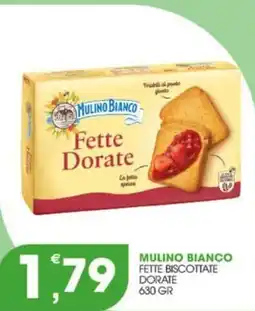Rosa Cash Mulino Bianco Fette Biscottate Dorate offerta