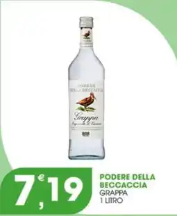 Rosa Cash Podere della beccaccia grappa offerta