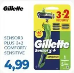 GeD Shopping Gillette Sensor3+ Sensitive offerta