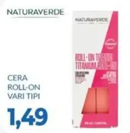 GeD Shopping Cera roll-on naturaverde offerta
