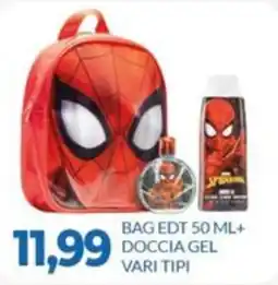 GeD Shopping Spiderman bag + doccia gel offerta