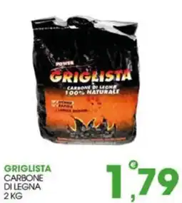 Rosa Cash Griglista carbone di legna offerta