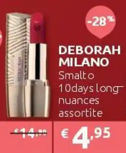 PiùMe Smalto Deborah Milano offerta