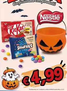 Marketpiù KitKat Smarties Mini offerta