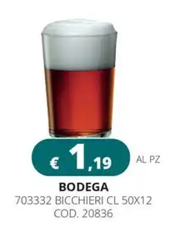 Altasfera Bicchieri Bodega offerta