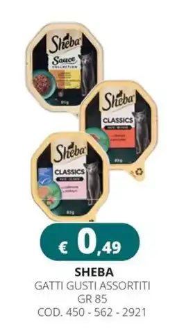 Altasfera Sheba gatti gusti assortiti offerta