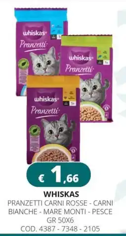 Altasfera Whiskas Pranzetti offerta