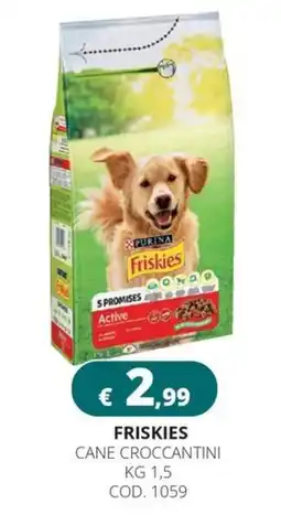 Altasfera Friskies cane croccantini offerta
