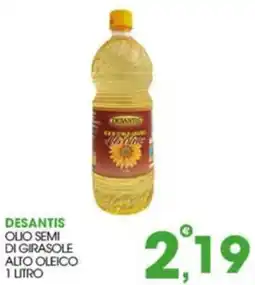 Rosa Cash Desantis olio semi di girasole alto oleico offerta