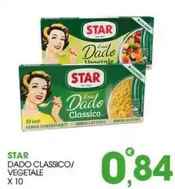 Rosa Cash Star dado classico/vegetale offerta