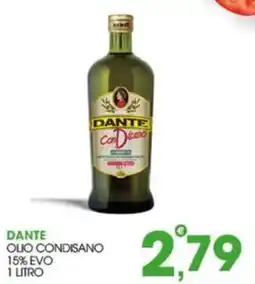 Rosa Cash Dante olio condisanano offerta