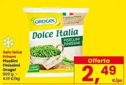 Interspar Dolce Italia Pisellini Finissimi Orogel offerta