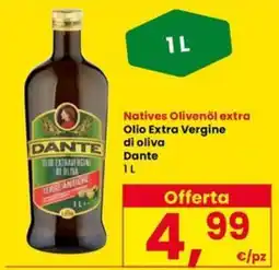 Interspar Olio extra vergine di oliva Dante offerta