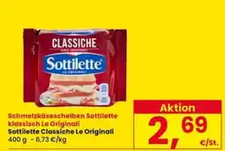 Interspar Schmelzkäsescheiben Sottilette klassisch Le Originali offerta