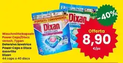 Interspar Dixan Power Caps offerta