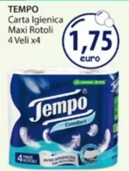 Acqua & Sapone Carta Igienica Tempo Maxi Rotoli offerta