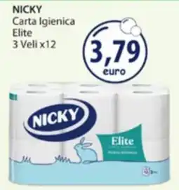 Acqua & Sapone Nicky carta igienica elite offerta