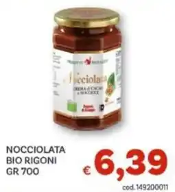 Vivo Supermercati Nocciolata bio Rigoni offerta