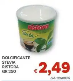 Vivo Supermercati Dolcificante Stevia Ristora offerta