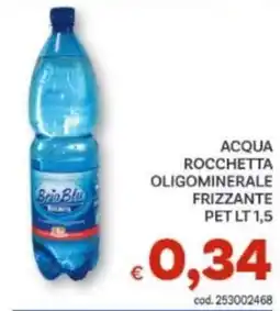 Vivo Supermercati Acqua Rocchetta Oligominerale Frizzante offerta