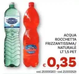 Vivo Supermercati Acqua Rocchetta frizzantissima/naturale offerta