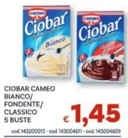 Vivo Supermercati Ciobar Cameo Bianco/Fondente/Classico offerta