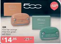 PiùMe 500 for her orange offerta