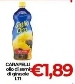 Supermercati Pasquale Prisco Giglio Oro olio di semi di girasole offerta