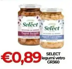 Supermercati Pasquale Prisco Select legumi vetro offerta