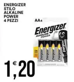 Vantaggio Cash&Carry Energizer stilo alkaline power offerta