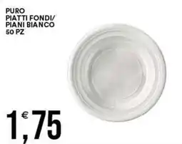 Vantaggio Cash&Carry Puro piatti fondi/ piani bianco offerta
