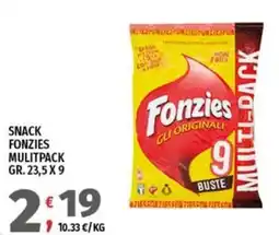 Vivo Supermercati Snack Fonzie's offerta